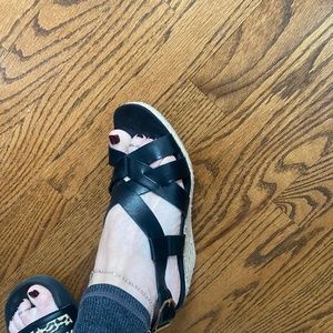 Cole Haan espadrille wedge